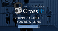 Desktop Screenshot of olivebranchcrossfit.com